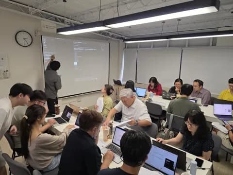 實體工作坊課堂實景，非回饋者本人