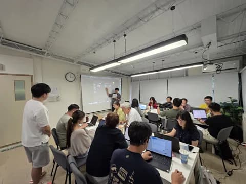 實體工作坊課堂實景，非回饋者本人