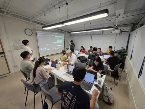 實體工作坊課堂實景，非回饋者本人